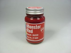 Zero Paints ZP-1005/DUC20 Ducati Paints 60ml Monster Red DUC20