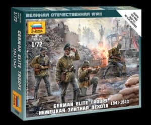  Zvezda 6180 German Elite Troops 1941-1943 1/72