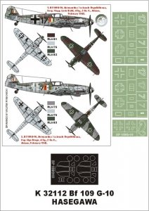 Montex K32112 Bf 109G10 1/32