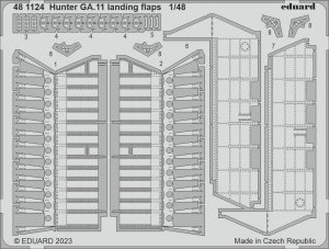 Eduard 481124 Hunter GA.11 landing flaps Airfix 1/48