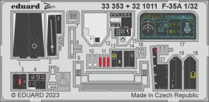 Eduard 321011 F-35A TRUMPETER 1/32
