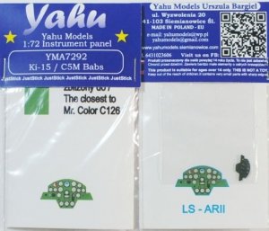 Yahu YMA7292 Ki-15 / C5M Babs	LS - ARII (1:72)