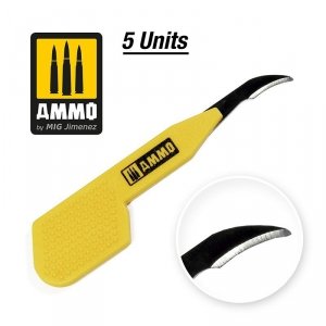Ammo of Mig 8687 Precision Scalpel Ripper - 5 pcs