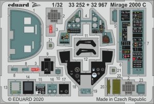 Eduard 33252 Mirage 2000 C for KITTY HAWK 1/32