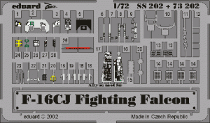 Eduard SS202 F-16C 1/72 HASEGAWA