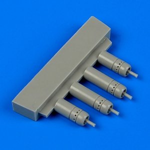 Quickboost QB48671 F4U-5 Corsair gun barrels without pylons Hasegawa 1/48