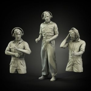 Panzer Art FI35-023 German tank crew summer shirts Set 1/35