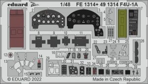 Eduard FE1314 F4U-1A HOBBY BOSS 1/48