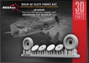 RESArm 48-03028 WILDCAT VAR 2 - Wheels under load (3D resin printing) 1/48