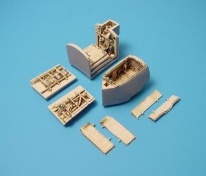 Aires 4201 AV-8B Harrier II wheel bay 1/48 Hasegawa