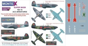 Montex K48293 Yak-1b 1/48
