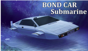 Fujimi 091921 Bond Car Submarine 1/24