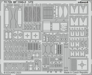 Eduard 72729 Bf 110G-2 EDUARD 1/72