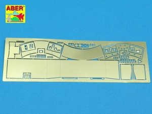 Aber 35A102 Turret stowage bin for german tank Pz. Kpfw. VI Tiger I, standard model (1:35)