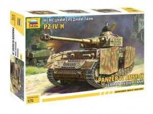 Zvezda 5017 Pz.Kpfw.IV Ausf.H German Medium Tank (1:72)