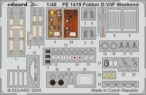 Eduard FE1419 Fokker D. VIIF Weekend EDUARD 1/48