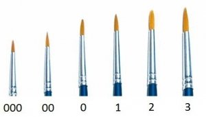 Italeri 52203 Pędzel okrągły syntetyczny 0