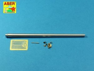 Aber 35L-187 Armament for Russian Main Battle Tank T-14 ARMATA barrel for 125 mm 2A82-1M cannon & barrel for 12,7 mm 1/35