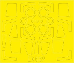 Eduard EX669 F-104J TFace 1/48 KINETIC MODEL