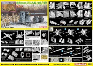 Dragon 6923 88mm FLAK 36/37 (2 in 1) 1/35