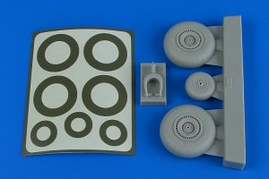 Aires 4789 Do 217 Wheels & paint masks 1/48 ICM