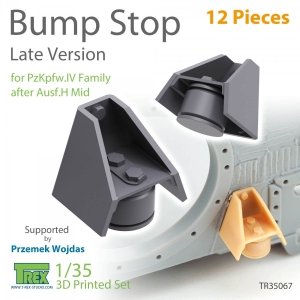 T-Rex Studio TR35067 Bump Stop Late Version for PzKpfw IV after Ausf.H Mid 1/35