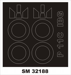 Montex SM32188 PZL P-11c IBG 1/32