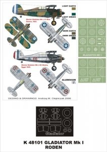 Montex K48101 Gladiator MkI 1/48