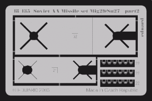 Eduard 48435 Soviet AA Missile set MiG-29/ Su-27 1/48  (ACADEMY MINICRAFT)