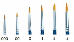 Italeri 52204 Pędzel okrągły syntetyczny 1