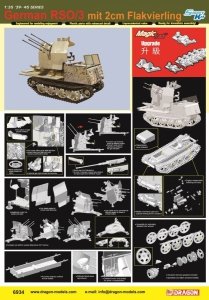 Dragon 6934 German RSO/3 mit 2cm Flakvierling 1/35