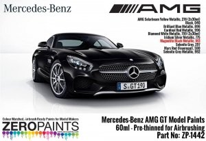 Zero Paints ZP-1442-MAGNETITE Mercedes-AMG GT Magnetite Black Metallic 60ml