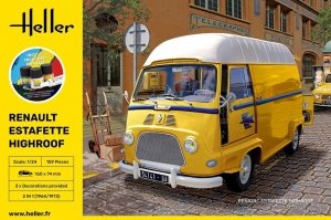 Heller 56740 Renault Estafette Highroof - Starter Kit 1/24