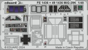 Eduard FE1436 MiG-29K HOBBY BOSS 1/48