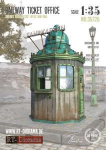 RT-Diorama 35720 Railway Ticket Office 1/35