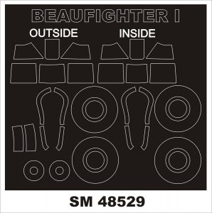 Montex SM48529 Beaufighter I 1/48