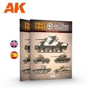 AK Interactive AK642 AMERICAN MILITARY VEHICLES – CAMOUFLAGE PROFILE GUIDE