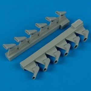 Quickboost QB32078 Spitfire Mk.IX exhaust - fishtail Hasegawa 1/32