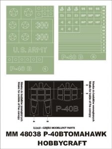 Montex MM48038 P-40 B HOBBYCRAFT