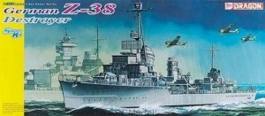 Dragon 1049 German Z-38 Destroyer (1:350)