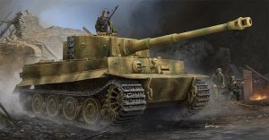 Trumpeter 09540 Pz.Kpfw.VI Ausf.E Sd.Kfz.181 Tiger I (Late Production) w/Zimmerit (1:35)