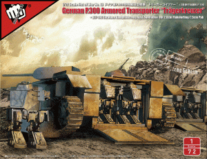 Modelcollect UA72161 Fist of War Series German P300/2 PanzerKampfWagen und Trager 1/72
