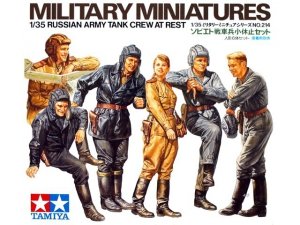 Tamiya 35214 Russian Army Tank Crew at Rest (1:35)