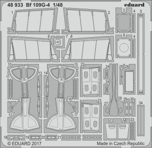 Eduard 48933 Bf 109G-4 EDUARD 1/48