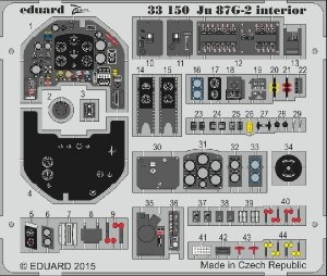 Eduard 33150 Ju 87G-2 interior Trumpeter 03218 1/35
