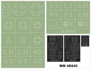 Montex MM48442 Ju-88A-5 ICM 1/48