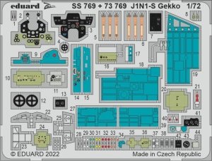 Eduard 73769 J1N1-S Gekko FUJIMI / HOBBY 2000 1/72