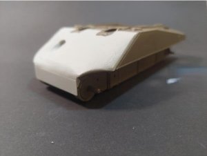 Panzer Art RE35-816 Concrete Armor For M4 'Small Hatch' Hull 1/35