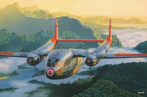 Roden 321 Fairchild C-119C Boxcar 1/144