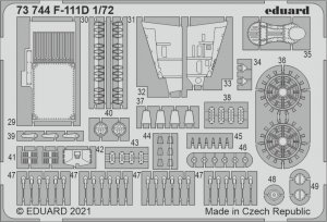 Eduard 73744 F-111D HASEGAWA / HOBBY 2000 1/72
